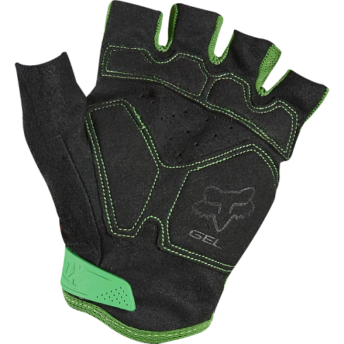 Fox Racing Reflex Gel Short велоперчатки без пальцев, черно-зеленый