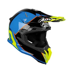 Airoh Terminator Open Vision шлем внедорожный, черно-желто-оранжевый