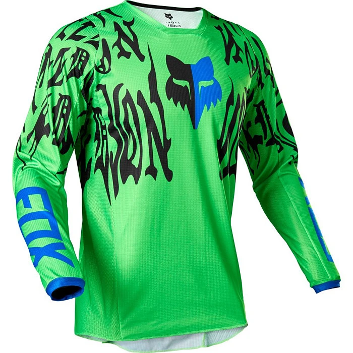 Fox Racing 180 Peril Flow Green джерси