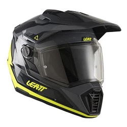 Leatt Kit ADV 7.5 Hi-Viz Yellow шлем + Vizion 2.5 мотоочки, желтый