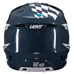 Leatt Kit Moto 3.5 V25 Blue шлем кроссовый + Vizion 3.5 мотоочки