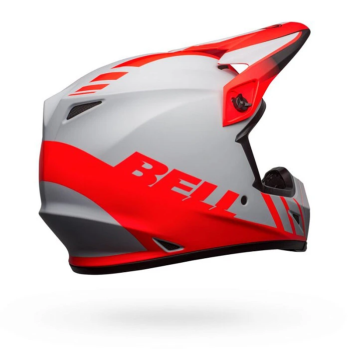 Bell MX-9 Mips Dash Matte Gray /Infrared /Black шлем кроссовый
