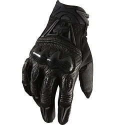 Fox Bomber мотоперчатки с защитой, черный