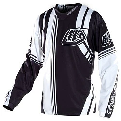 Troy Lee Designs SE Imperial джерси, черно-белый