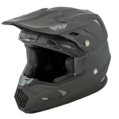 Fly Racing Toxin Solid 2021 шлем кроссовый, черный