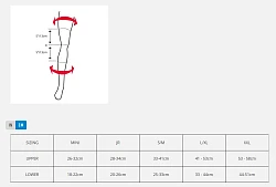 Leatt Enduro наколенники короткие, черный