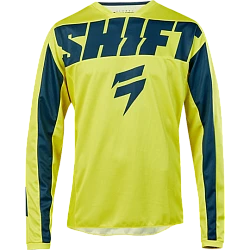 Shift White York Youth Yellow/Navy джерси подростковая