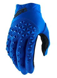 100% Airmatic Blue/Black мотоперчатки, черно-синий