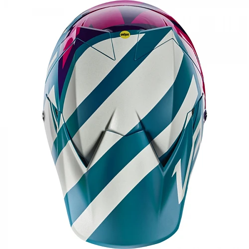 Fox Racing V3 Creo шлем кроссовый, бирюзово-розовый