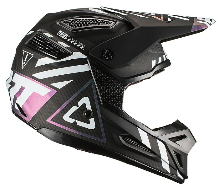Leatt GPX 6.5 Carbon шлем кроссовый, черный