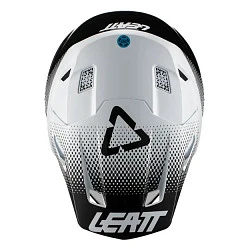 Leatt Kit Moto 7.5 V21 White шлем кроссовый + Velocity 4.5 мотоочки