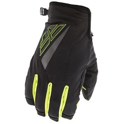 Fly Racing Title 2020 мотоперчатки, черно-желтый