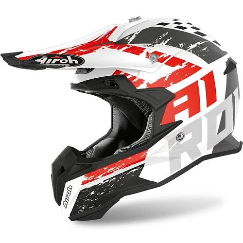 Airoh Terminator Open Vision Hanger Red Matt шлем внедорожный