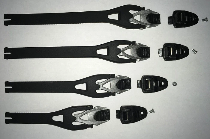 Fox Comp 5/5Y/3Y Buckle/Strap Kit стрепы к мотоботам с застежками, черный (4 шт.)