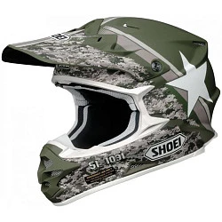 Shoei VFX-W Super Hue TC-4 шлем кроссовый, зеленый