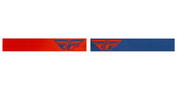 Fly Racing Zone 2022 мотоочки, красно-синий, красная зеркальная линза