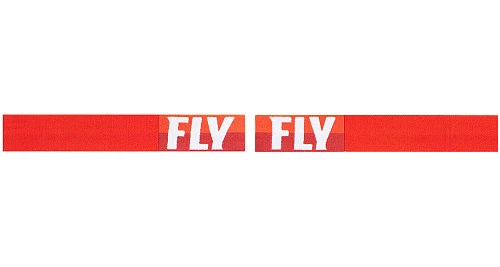Fly Racing Zone 2020 мотоочки, бело-красный, красная зеркальная линза