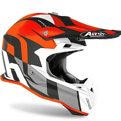 Airoh Terminator Open Vision Shoot Orange Matt шлем внедорожный