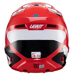 Leatt Kit Moto 3.5 V24 Red шлем кроссовый + Velocity 4.5 мотоочки