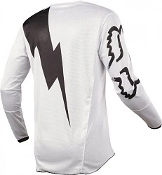 Fox Racing 180 Mastar Airline 2018 джерси, бело-черный