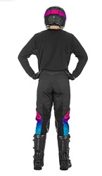 Fly Racing Kinetic K121 S.E. 2021 комплект, черно-розово-синий