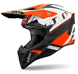 Airoh Wraaap Feel Orange Matt шлем внедорожный
