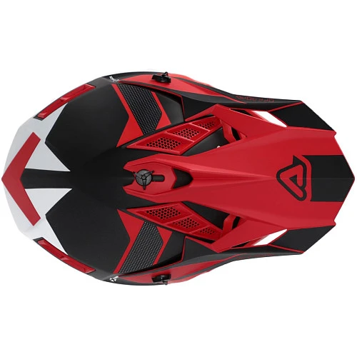 Acerbis X-Track 22-06 Black/Red шлем внедорожный, черно-красный