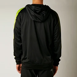 Fox Race Zip Fleece толстовка, черно-зеленый