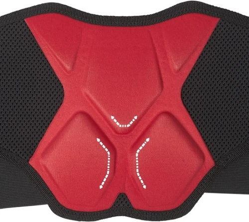 Fox Titan Race Belt защита поясницы, черно-красный