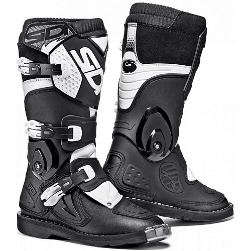 Sidi Flame мотоботы детские/женские, черно-белый