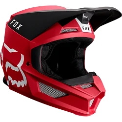 Fox Racing V1 Mata 2019 шлем кроссовый, красно-черный