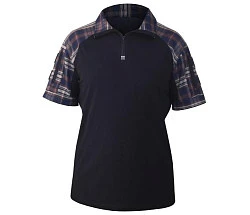 Phoenix Scout рубашка с коротким рукавом в клетку, коричневый