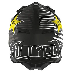 Airoh Terminator Open Vision Rockstar 2020 шлем внедорожный, бело-черно-желтый