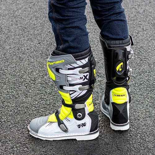 Forma Terrain TX Grey/White/Yellow/Fluo мотоботы