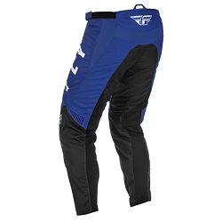 Fly Racing F-16 2022 мотоштаны подростковые, сине-серо-черный