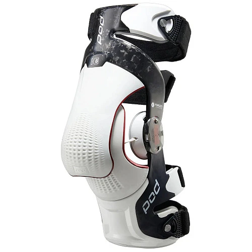POD MX K8 3.0 Knee Brace Carbon/White наколенники