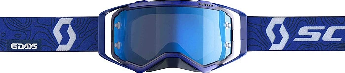 Scott Prospect Six Days Italy Blue/Electric Blue Chrome мотоочки