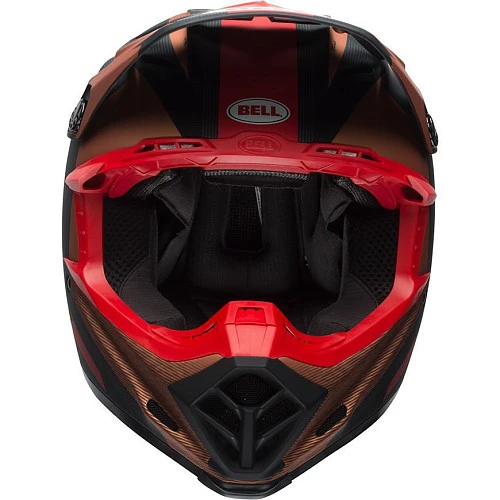 Bell Moto-9 Flex Matte Copper/Black Vice шлем кроссовый