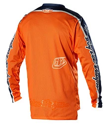 Troy Lee Designs GP Air Factory джерси, оранжево-бело-синий