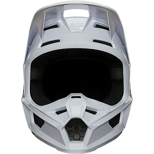 Fox Racing V1 Plaic 2022 White шлем кроссовый