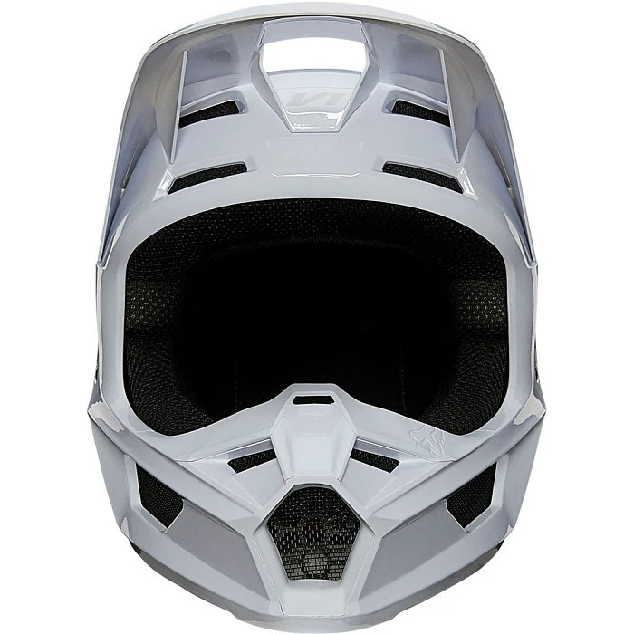 Fox Racing V1 Plaic 2022 White шлем кроссовый