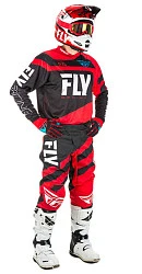 Fly Racing F-16 2018 джерси, красно-черный