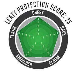 Leatt Body Protector 5.5 моточерепаха, белый