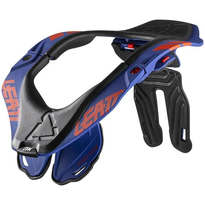 Leatt Neck Brace GPX 5.5 защита шеи, сине-оранжевый