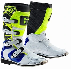 Gaerne SGJ мотоботы кроссовые детские/женские, бело-сине-желтый