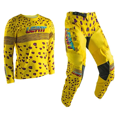 Leatt 3.5 Ride Kit Junior 2025 Cheetah комплект подростковый, мотоштаны + джерси