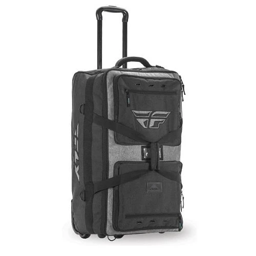 Fly Racing Tour Roller сумка на колесах, серо-черный