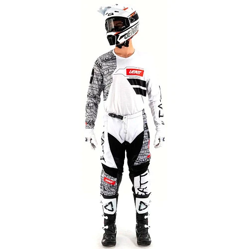 Leatt 3.5 Ride Kit 2025 White комплект мотоштаны + джерси, белый
