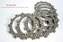 Ferodo диски сцепления Honda CR125R 00-18, KTM KTM EXC-F 250 07-13, SX-F 250 05-12, XC-F 250 11-13, XCF-W 250 12-13 FCD0151