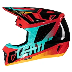 Leatt Kit Moto 7.5 V25 Red шлем кроссовый + Velocity 4.5 мотоочки